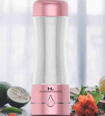 China Portable Hot Selling Car SPE Membrane Hydrogen Water Bottle for sale