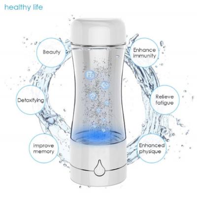 China Home/Office/Gym/Travel/Outdoors High Quality Hydrogen Water Bottle Generator Neutral 7.5~8.5 PH and 1000~1300 PPB for sale