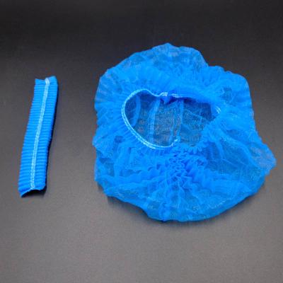 China Sustainable Popular Disposable Nonwoven Plastic Blow Up Cap Shower Cap for sale