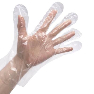 China Food Grade Strong Durable Plastic Touchless CPE PE Disposable Gloves for sale