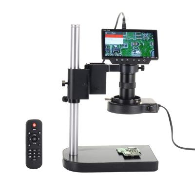 China Digital Microscope for Mobile Repair 16MP Sony Sensor Digital Microscope with LCD Screen USB WIFI Microscope Camera 100X C-mount Lens CCD HDMI-compatible Camera for sale