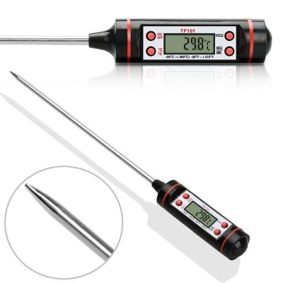 China Measures TP101 Digital Food Probe Meat Thermometer Kitchen Cooking BBQ Food Thermometer BBQ Thermometer for sale