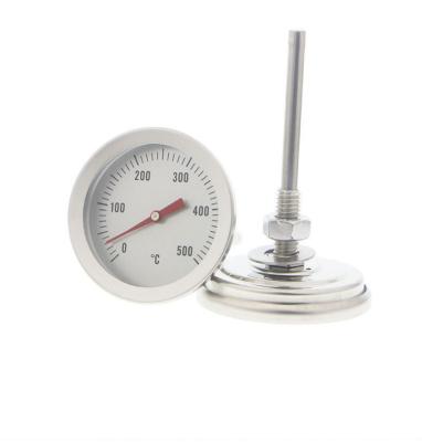 China JW1720 Stainless Steel BBQ Grill Oven Meat Thermometer Bimetal Thermometer JW1720 0-500 Celsius for sale