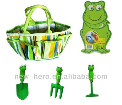 China MODEL GARDEN TOY TOOL KIT FOR KIDS / FROG KNEELER for sale