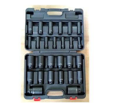 China SCREW RELEASE LOCK Impact Socket Set Dr. 12pt 1/2