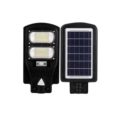 China ROAD 100W High Quality Outdoor Waterproof IP67 Solar Panel LED Streetlight Integrated All In One Solar Street Light for sale