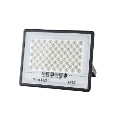 China Garden 200w Energy Saving Floodlight Powered Outdoor Waterproof Ip67 Solar LED Flood Light for sale