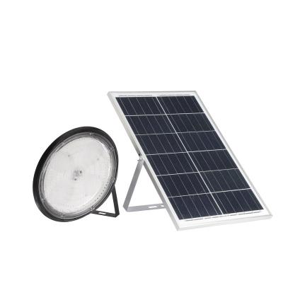 China Warehouse 50W 100W 150W 200W ABS Outdoor Ip65 Solar Led UFO High Bay Light for sale