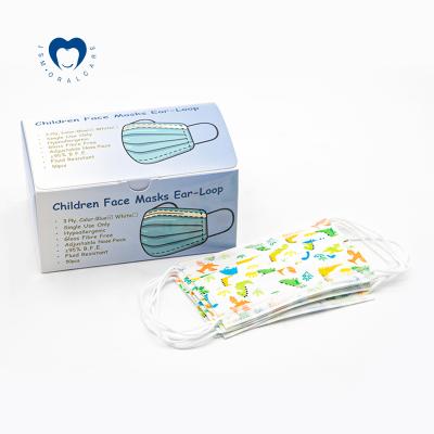 China In Stock PFE Nonwoven Adult Disposable 3ply High Mouth Face Mask Highly Recommended Kids Disposable Cartoon Facemask for sale