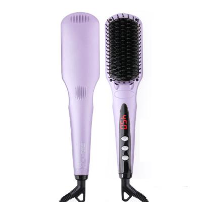 China 16 19 25 33mm 25w Multifunctional Steam Hair Straightener Curler Iron Hair Straightener Brush Hair Styler for sale