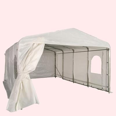 China Waterproof UV-Resistance Fireproof 2 Car Outside Car Garage Shelters Tent for sale