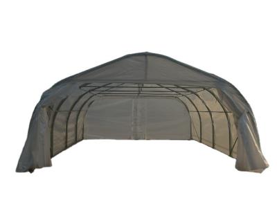 China High Quality Waterproof Steel Double Car Shelter UV-Flame Resistance Arched Top Car Shelter With Steel Frame PE Cover Car Tent Shelter Parking Garage From Chinese Factory for sale