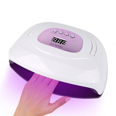 China Sunx8max ABS Timing Smart Sensor Nails Dryer Arched Shape Nail Lamp Dryer For Manicure for sale