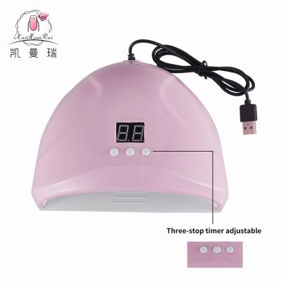 China ABS Nail UV Table Light USB Sunmini-1 36W USB Rechargeable Nail Beauty Salon Light LED For Gel Polish Machine Nail Lamp for sale