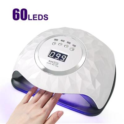 China New SUN Y13 248W 60 LED Professional Nail Lamp ABS 2022 LED Nail Lamp Dryer SUNY13 Manicure UV UV Gel Nail Lamp for sale