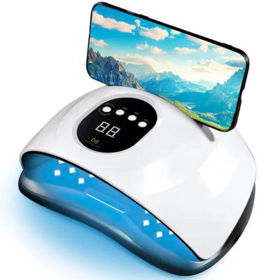 China Professional New SUND9 150W 57LEDS LED Nail Lamp ABS 2022 Nail Dryer SUND9 Manicure UV UV Gel Nail Lamp Professional Nail Lamp for sale