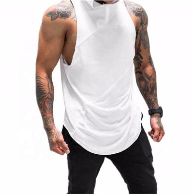 China QUICK DRY Men's Fitness Clothing Sports Gym Vest For Men's Singlet Sports Workout Gym Mens Tank Top Stringer Tank Top Bodybuilding Gym Mens for sale