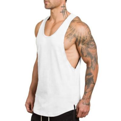 China China Supplier QUICK DRY Customize Sports Fitness Gym Tank Tops Mens Fitness Vests Custom Made for sale