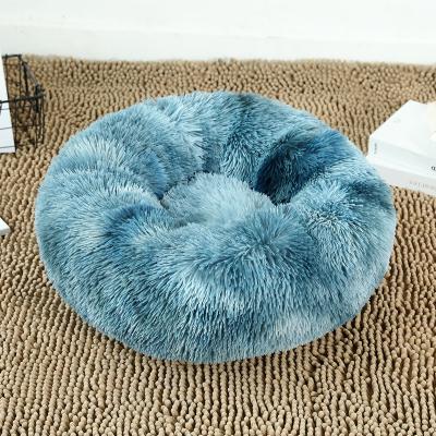 China Breathable Soft Pet Bed Cushion For Dog Cat Round Pet Bed Nest Kennel Pet Mat for sale