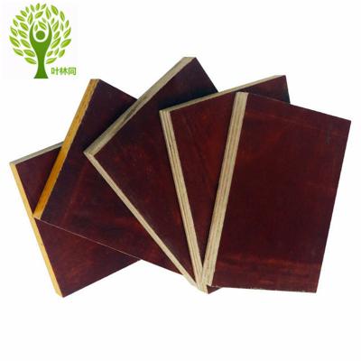 China Hot Sale Building Construction Yelintong Film Faced Plywood For Exterior Wall for sale