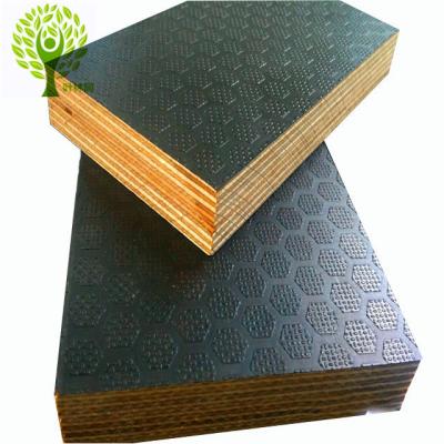 China High Quality Building Construction Hot Sale 15mm MR Non Slip Film Faced Plywood for sale