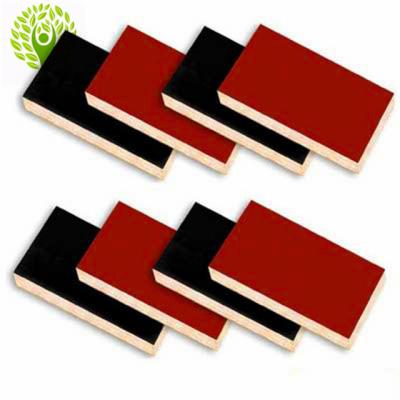 China Building construction Yelintong hot sale 18mm red wbp film faced kuwait plywood price for sale