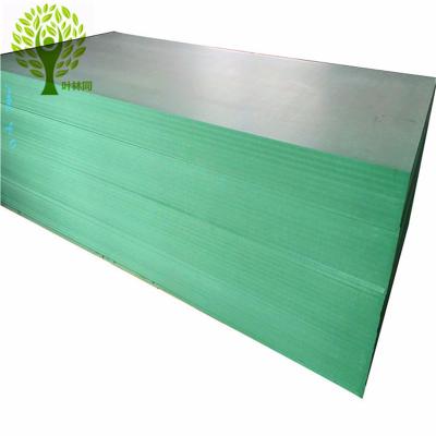 China Quality 18mm Green Waterproof MDF Board Waterproof Melamine Faced MDF For Furniture for sale