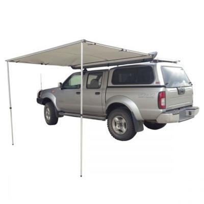 China 3M X 2M Car Side Awning Portable Roof Rack Tents Shades Camping 4X4 4WD Gray for sale