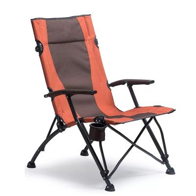 China Weightless Recliner Foldable Comfortable Folding Lounge Chair With Cup Holder for sale