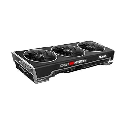 China Hot Sale XFX RX 6700 XT Crazy Wheel AMD Radeon RX 6700 XT 12GB GDDR6 Black Gaming Graphics Cards From China Factory for sale