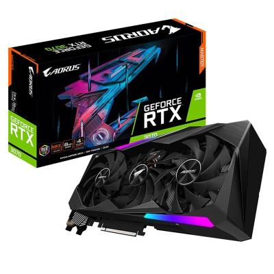 China China Factory Workstation GIGAOCTET GeForce RTX 3070 AORUS 8G GDDR6 256 Bit Graphics Cards RTX3070 Not LHR for sale