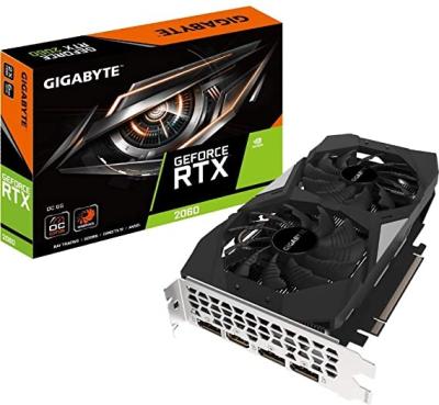 China GIGAOCTET Workstation GeForce RTX iCraft 6GB 192-Bit GDDR6 12nm 2060 Graphics Cards PCI Express 3.0 x16 HDCP for sale