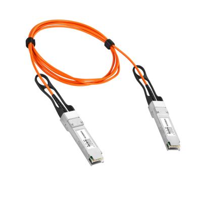 China hot sale 40G AOC QSFP 1M Active Fiber Optical 40G AOC QSFP 1M Cable from china factory customized for sale