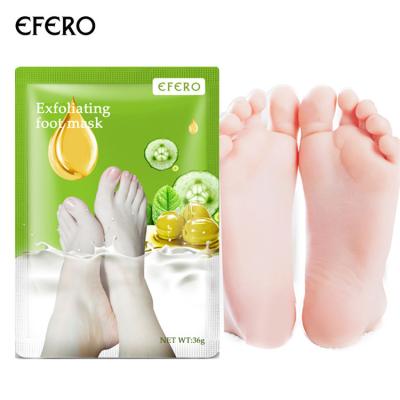 China Moisturizer Exfoliate Scrub Pedicure Spa Bumps Foot Skin Feet Care Peeling Foot Mask For Heels Remove Dead Skin Moisture for sale