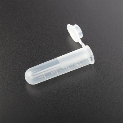 China 300PCS/Bag Eco-friendly Disposable Plastic Micro Centrifuge Tube 5ml With Lid for sale