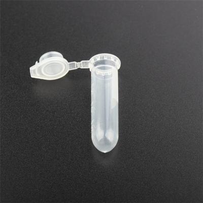 China 500PCS/Bag 2.0ml Cheap Eco-friendly Disposable Plastic Micro Centrifuge Tube With Lid for sale