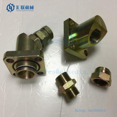 China Furukawa Breaker HB20G Hydraulic Breaker Parts Hose Flange For Furukawa Hammer Head Cylinder Repair Service Parts for sale