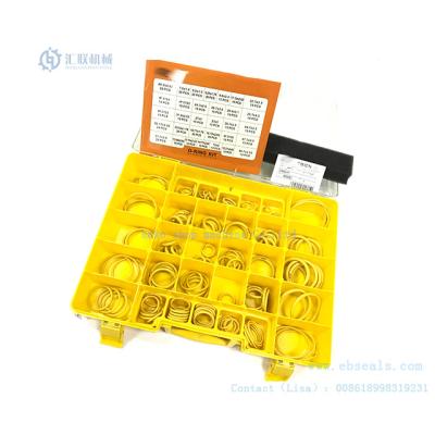 China Excavator Excavator Repair Kit 4C8253 O-Ring Kit Box Sealing Spare Parts Construction Machinery Seals for sale