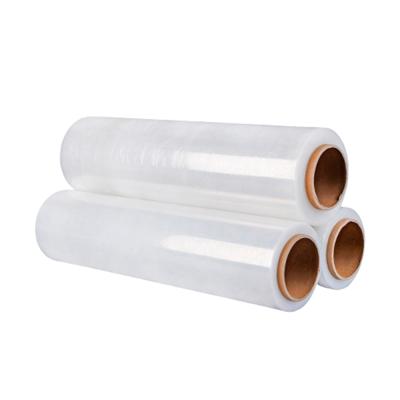 China 500mm Transparent Biodegradable Plastic Plastic Wrap Lldpe Stretch Film PLA Rolls Shrink Moisture Proof Wrap for sale