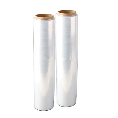 China Transparent hand wrapping stretch film moisture proof ldpe film de embalaje for sale