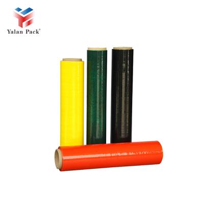 China 17 Micron Pallet Hand Grade Stretch Wrap Moisture Proof Film Roll for sale