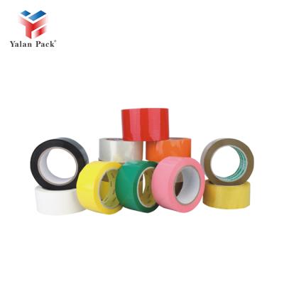 China Waterproof Polypropylene BOPP Color Branded Industrial Adhesive Tape for sale