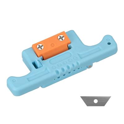 China Ftth Factory Direct China Made 5 Free Extra Blade Stripping Splitter Tube Buffer Mid-Span Loose Access Tool for sale