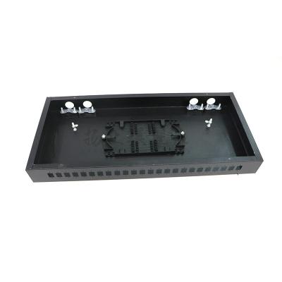 China Port Mouth Box ODF Wall Mount Patch Panel 24 Square Fiber Optic SC Interface Use In Many Occasions for sale