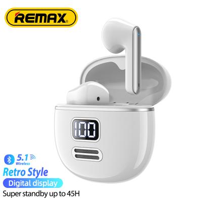 China In-ear Remax TWS-36 Mini Earbuds Wireless Tws 5.1 Retro Digital Bluetooth Earbuds Quality Earphone Packacking Earbuds for sale