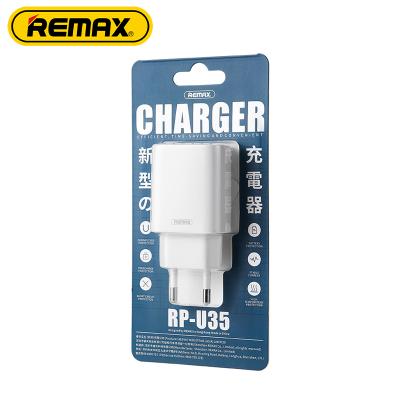 China Chargers For Mobile Phone Remax Join Us RP-U35 Set Wall US/CN/EU Double Dual USB Charger Jane Series 2.1A Charger for sale