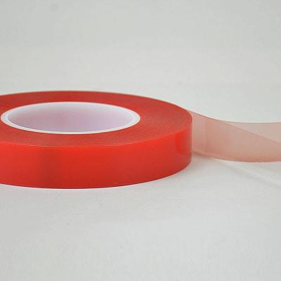 China Acrylic Based Double Sided Adhesive PET Film Tape 0.012mm Thickness with Good Adhesive Applicability High Tensile Polyester Film for sale