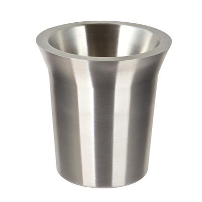 China High Quality Sustainable Double Wall Ice Bucket Beer Champagne Wine Cooler 304SS Stainless Steel Double Wall Ice Cooler for sale