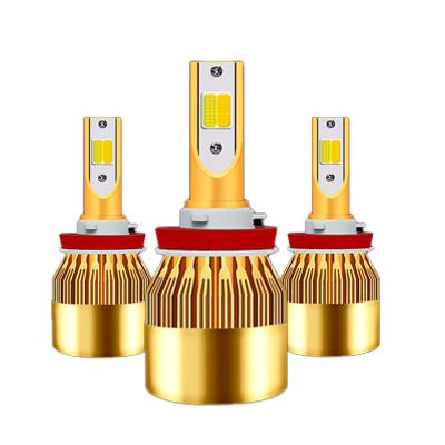 China Manufacturers auto led with high power h1 h3 h4 h11 h7 high brightness led headlight c6 9005 9006 9012 880 881 904T for sale