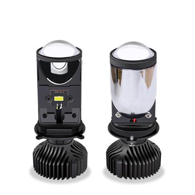 China Best Auto Lighting System Lens Mini Projector y6 h4 led headlight for car with Intense Brightness 10000lm High Power 72w 904T for sale